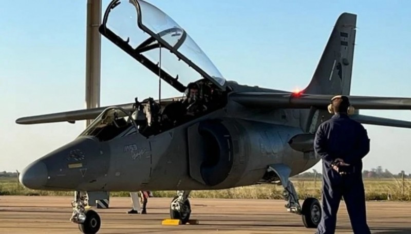 El modelo de uno de los dos nuevos aviones de la Fuerza Aérea. (Estado Mayor Conjunto)