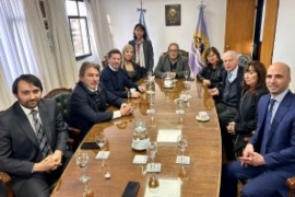 Los vocales del Tribunal Superior de Justicia recibieron a Cúneo Libarona