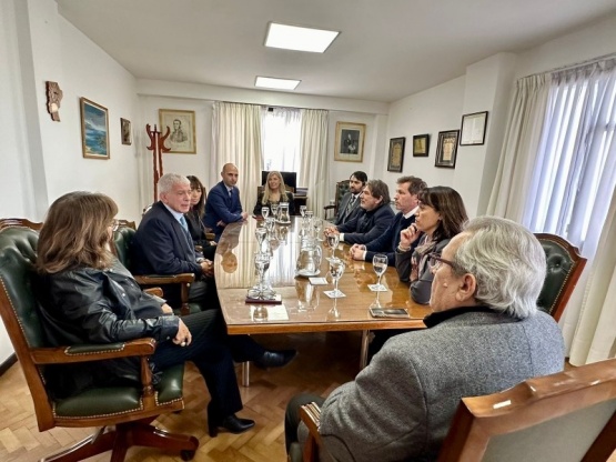 Los vocales del Tribunal Superior de Justicia recibieron a Cúneo Libarona