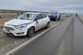 Un hombre hospitalizado tras colisionar contra un guanaco