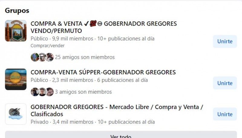 Grupos de venta 