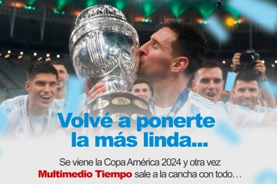 Gran sorteo para alentar a la Argentina en la Copa América 2024