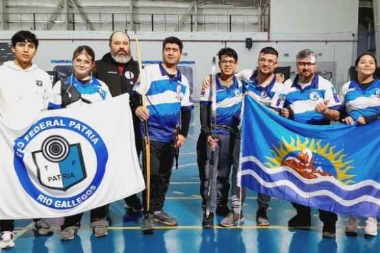 La delegación riogalleguense completa. (Foto: TFP)