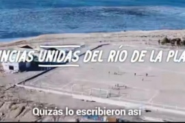 Una cancha de Comodoro protagonista del video patrio de la AFA