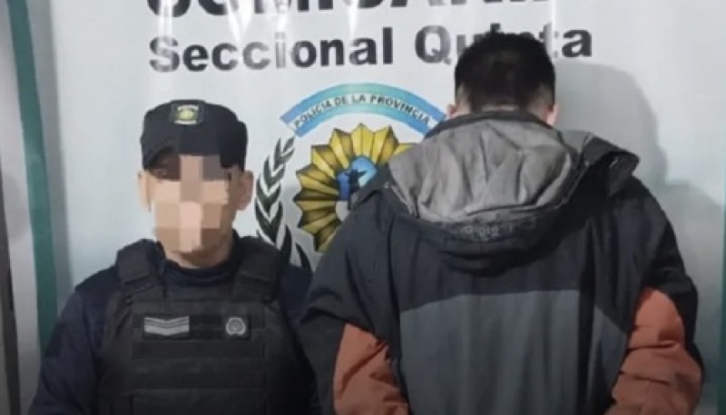 Joven de 20 años detenido en Comodoro Rivadavia. (Radio 3 cadena Patagonia)