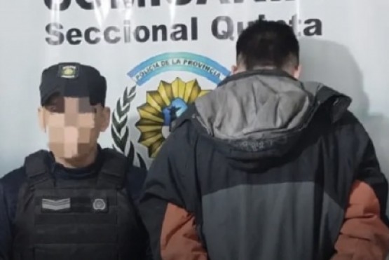 Joven de 20 años detenido en Comodoro Rivadavia. (Radio 3 cadena Patagonia)