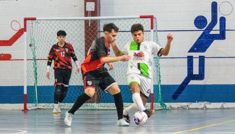 Lo mejor empieza en un rato. (Foto: Futsal Ushuaia)