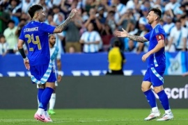 Argentina goleó a Guatemala y llega afilado a la Copa América