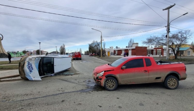 El siniestro vial ocurrió minutos antes del mediodía. (JCC)