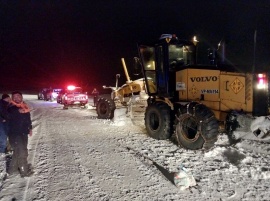 Exitoso rescate de siete efectivos de la Policía varados en la nieve