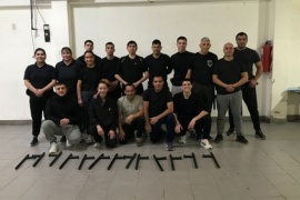 El Servicio Penitenciario se capacitó en Bastón Tonfa Policial