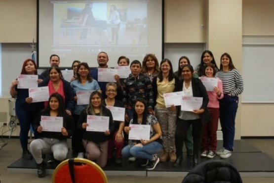 La UNPA formó cuidadores domiciliarios y hospitalarios en El Calafate