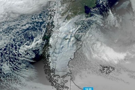 Así es el fenómeno meteorológico que azota a Santa Cruz