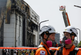 Trágico incendio en una fábrica surcoreana de baterías