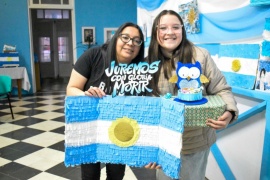 Celebraron el Día de la Bandera en el Centro Integrador N° 2