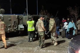 El Ejército Argentino asiste a ciudadanos varados por fuertes nevadas
