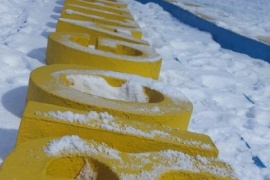 Llega la nieve a Río Gallegos: los detalles