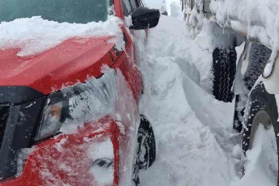 Por qué las Rutas 3 y 26 cercanas a Comodoro acumulan tanta nieve y hielo