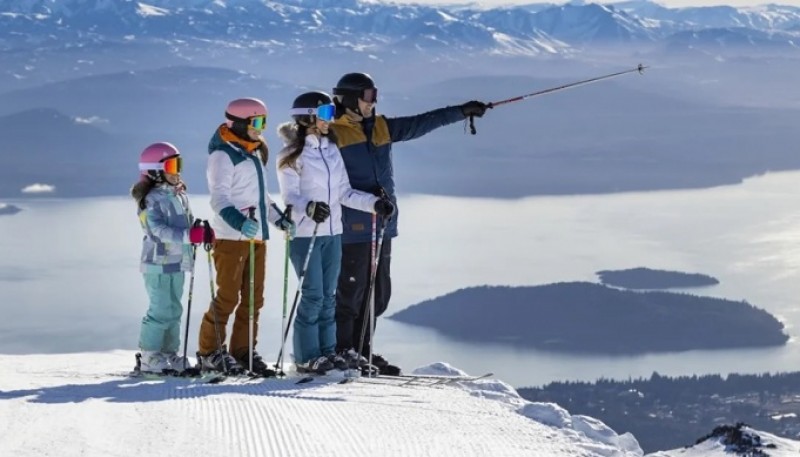 Bariloche es uno de los destinos más populares de la Argentina para visitar en invierno. (Foto: NA/Turismo Bariloche).
