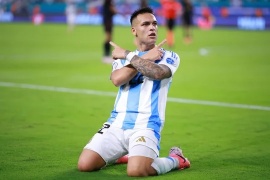Doblete de Lautaro Martínez para la victoria de la Selección Argentina ante Perú