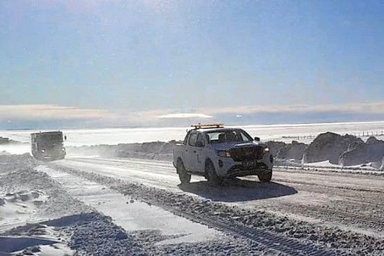 Rehabilitan la Ruta 3 entre Trelew y Comodoro