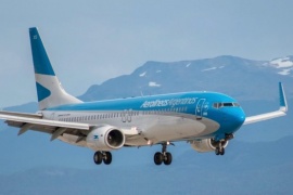 Aerolíneas Argentinas tendrá 22 vuelos semanales a El Calafate