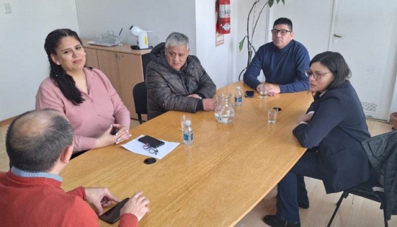 Legisladores de UxP-PJ se reunieron con Pérez Soruco.