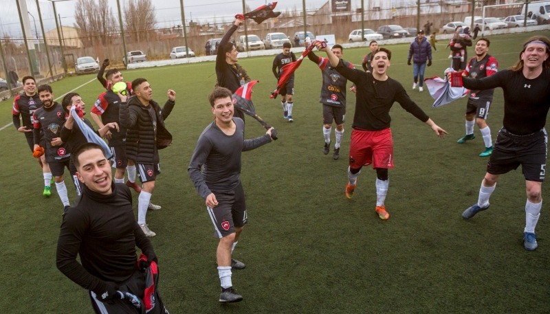 Escorpión campeón Liga de Fútbol Sur. (C. G)