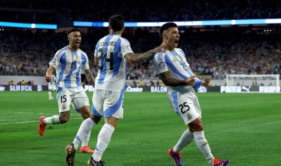 Argentina empata agónicamente con Ecuador en los cuartos