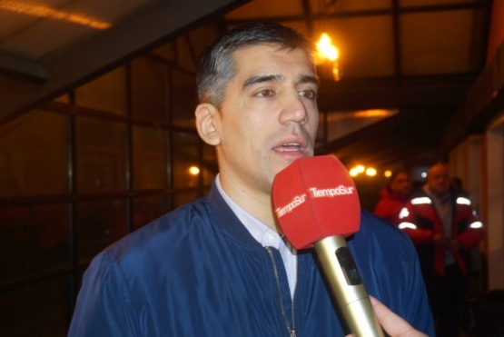 Intendente Aldo Aravena.