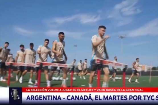 Scaloni define el equipo de la Selección Argentina para jugar con Canadá