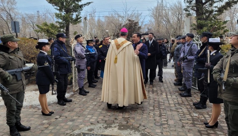 Te Deum en la Catedral de Río Gallegos.