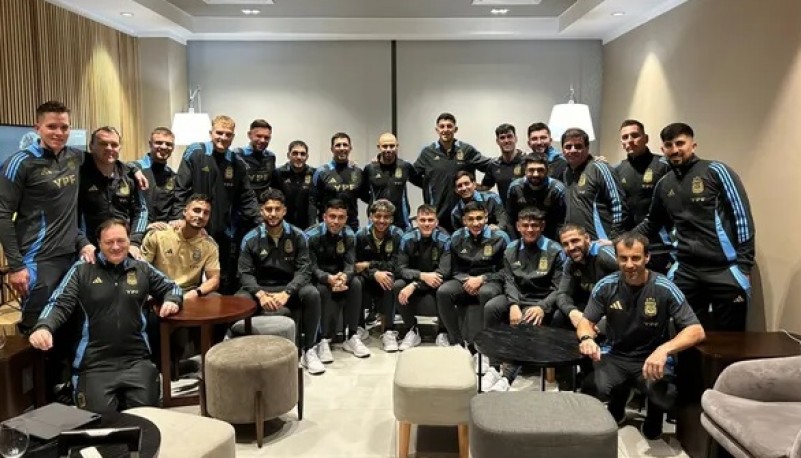 La Selección Argentina Sub-23 partió hacia París para disputar los Juegos Olímpicos