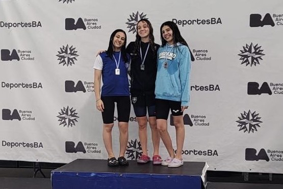 Memorable actuación santacruceña en el Nacional de Natación