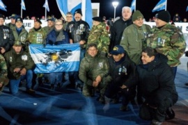 Veteranos de guerra repudian ejercicios militares en Malvinas