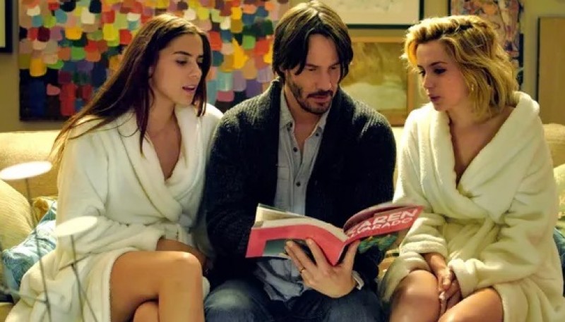 Netflix tiene la película más subida de tono de Keanu Reeves