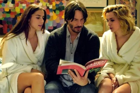 Netflix tiene la película más subida de tono de Keanu Reeves