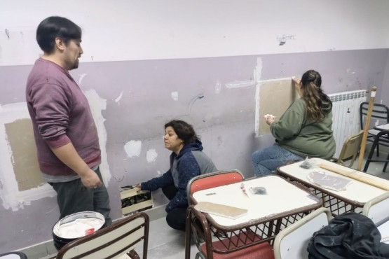 La cooperadora de la Escuela Industrial N°1 invirtió un millón de pesos en reparaciones