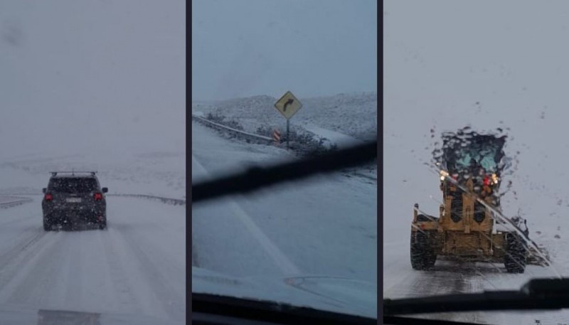 Imágenes de la ruta altura Cerrito enviadas por lectores de TiempoSur.