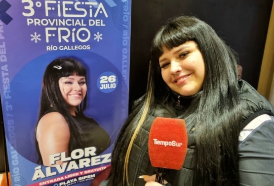 Flor Álvarez con TiempoSur.