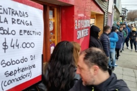 De Gallegos a Comodoro sin escala: larga fila por entradas para La Renga