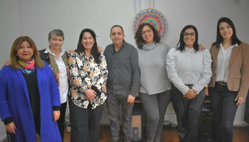 Integrantes del Centro de Asistencia a la Victima de Río Gallegos.