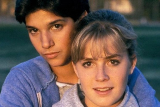 Ralph Macchio y Elisabeth Shue.