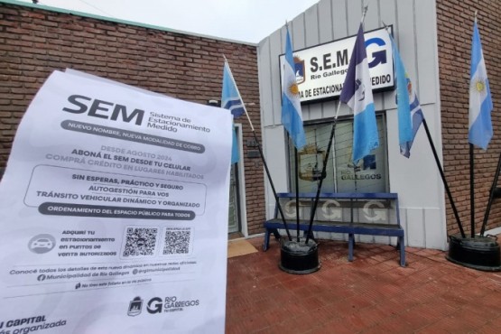 Se inauguró el Sistema de Estacionamiento Medido (SEM)