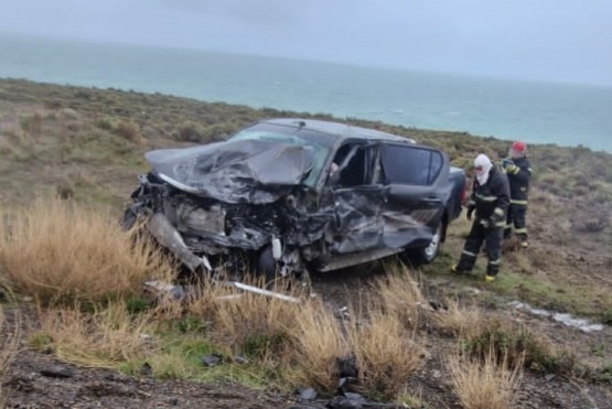 Tres personas sufrieron heridas graves tras chocar