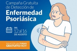 Santa Cruz se une a la campaña de detección gratuita de enfermedad psoriásica