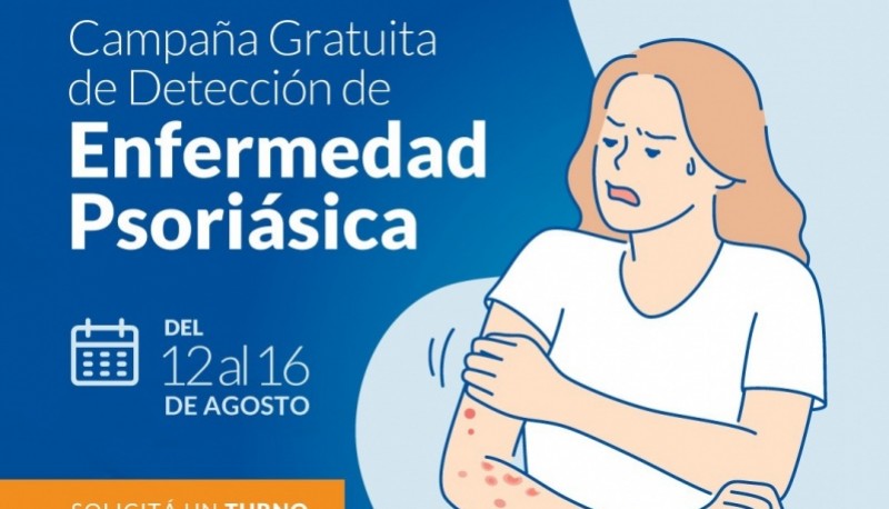 Hasta el 11 de agosto, diversos centros públicos y privados del país, otorgarán turnos gratuitos para quienes identifiquen tener síntomas de esta enfermedad. La atención efectiva será del 12 al 16 de agosto.