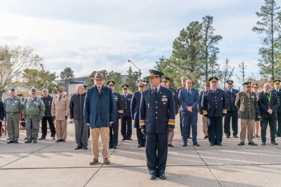 Intendente Macharashvili en el 112° Aniversario de la Fuerza Aérea