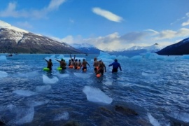 Comienza en El Calafate Winter Swimming World Cup Argentina