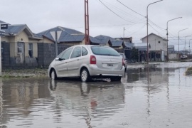 Río Gallegos nuevamente en alerta meteorológica por precipitaciones